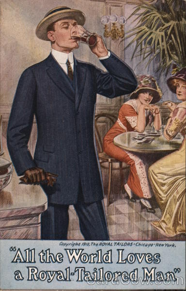 All the World Loves a Royal-Tailored Man Chicago Illinois