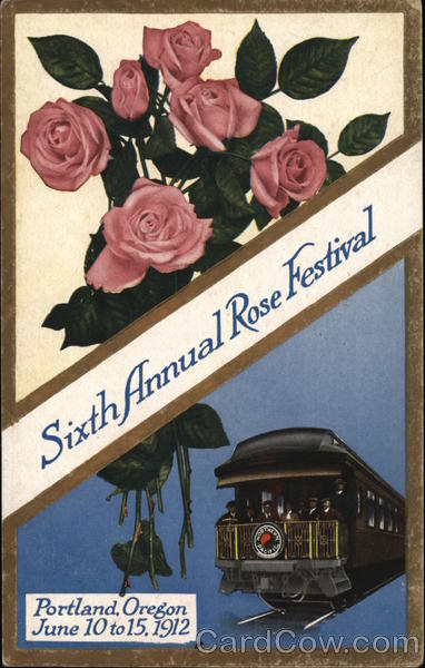 Northern Pacific Railroad Portland Oregon Trains, Railroad