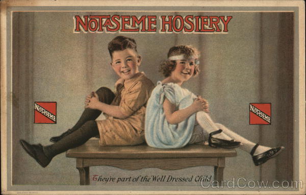 Notaseme Hosiery at Swezey & Newins Dept. Store Patchogue New York