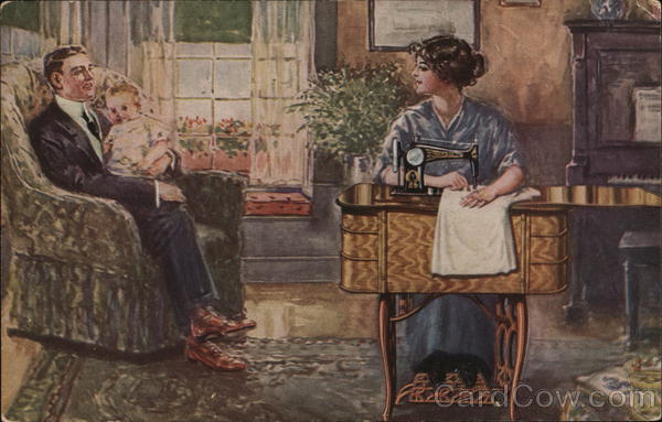 The Free Sewing Machine Chicago Illinois Advertising