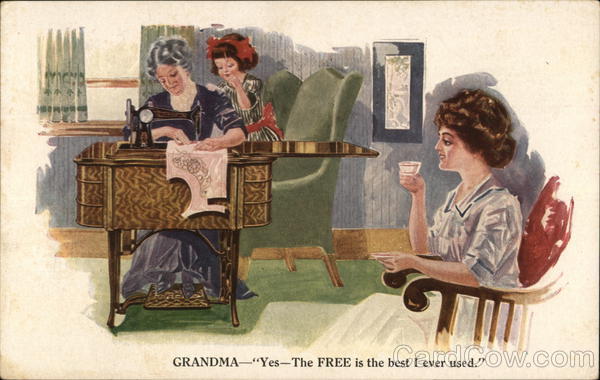 Free Sewing Machine Chicago Illinois Advertising