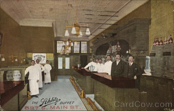 The Schlitz Buffet 537 S. Main St. Los Angeles California