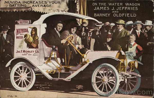 Nuvida Water Company San Francisco California Advertising