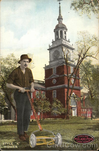 Philadelphia Lawn Mower Company Pennsylvania Advertising