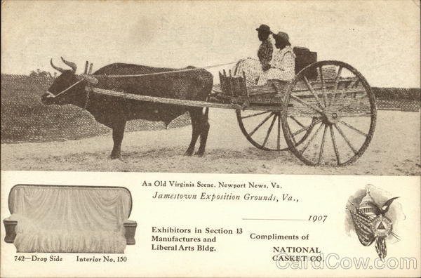 National Casket Company - Jamestown Exposition Grounds - 1907 Virginia