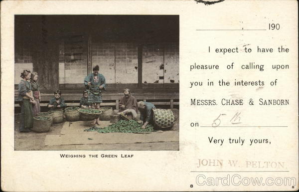 Chase & Sanborn Boston Massachusetts Advertising