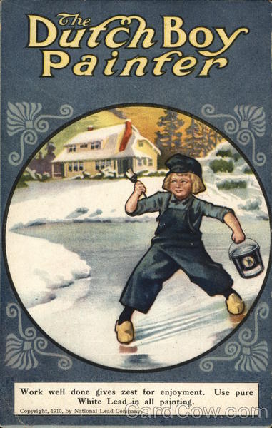 The Dutch Boy Painter Advertising