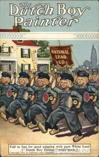 The Dutch Boy Painter - National Lead Co. Advertising