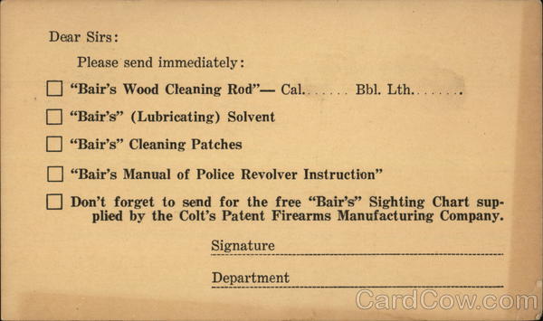 R.M. Bair's Shooters' Supply Company Hummelstown Pennsylvania