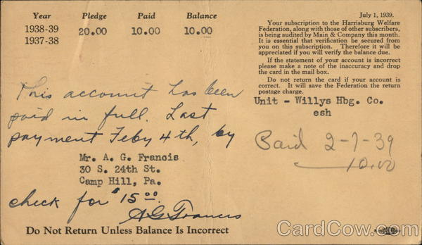 Main & Company Harrisburg Pennsylvania Advertising