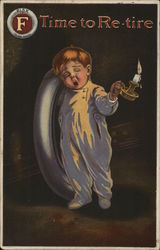 Fisk Tire Company Postcard