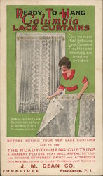 J.M. Dean Co. Furniture - Columbia Lace Curtains Postcard