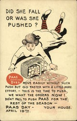 Paas Easter Egg Dyes, Paas Dye Company Postcard