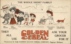The Oldman Golden Cereal Company Postcard