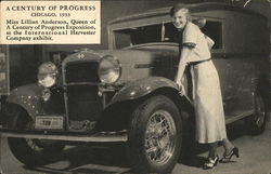 International Harvester Car Company 1933 - A century of Progress Postcard