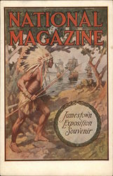 Jamestown Exposition Souvenir, National Magazine Boston, MA 1907 Jamestown Exposition Postcard Postcard Postcard