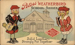Peters Weatherbird School Shoes Postcard