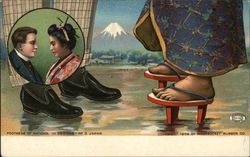 Woonsocket Rubber Company - Japan Rhode Island Advertising Postcard Postcard Postcard