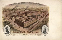 Walk-Over Shoe Postcard