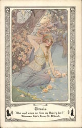 Walk-Over Shoe Company Titania Postcard