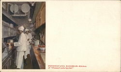 Pensylvania Railroad Advertising Postcard Postcard Postcard