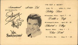 International Artists Ltd. Presents Liberace Postcard
