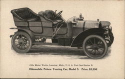 Oldsmobile Palace Touring Car, Model S Lansing, MI Advertising Postcard Postcard Postcard