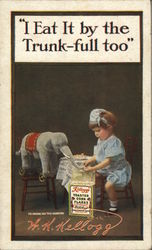Kellogg's Corn Flakes, W.K. Kellogg Company Postcard