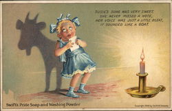 Swift's Pride Soap and Washing Powder Postcard
