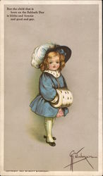 Swift's company Sunday's Child - Grace Wiederseim - 1907 Advertising Postcard Postcard Postcard