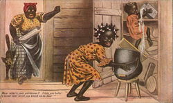 Jocular Jinks of Kornelia Kinks, H-O Company Postcard