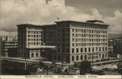 Peninsula Hotel Kowloon, Hong Kong China Postcard Postcard