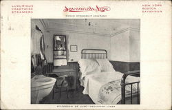 Savannah Line Ocean Steamship Company New York, NY Advertising Postcard Postcard Postcard