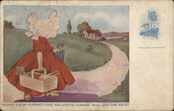 Majestic Range - Lebold Bros. Postcard