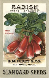 D.M. Ferry & Company Seeds Postcard