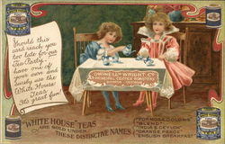 Dwinell-Wright Co. White House Teas Boston, MA Advertising Postcard Postcard Postcard