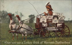 Warren's Featherbone Advertising Postcard Postcard Postcard