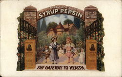 Dr. Caldwell's Syrup Pepsin - TheGateway to Health Postcard