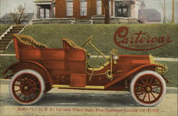 Cartercar Automobiles - Cruzan & Co. General Agents Postcard