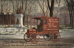 Chase Motor Wagon Postcard