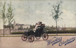 Woods Electric Motor Vehicle Company Postcard