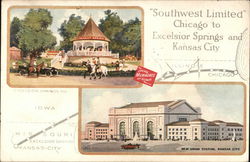 The Chicago Milwaukee and St. Paul Railway - Southwest Limited Postcard
