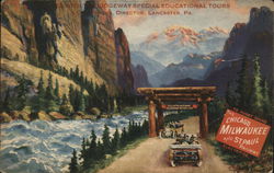 The Ridgeway Special Educational Tours Lancaster, PA Trains, Railroad Postcard Postcard Postcard