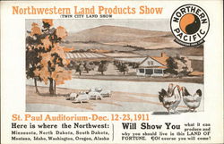 Northwestern Land Products Show, Northern Pacific Postcard
