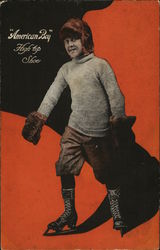 American Boy Shoes, Menzies Shoe Company Milwaukee, WI Advertising Postcard Postcard Postcard