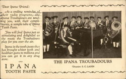 Ipana Tooth Paste Postcard