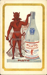 Pluto Concentrated Spring Water / French Lick Springs Hotel Postcard