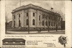 National Casket Co. Jamestown, VA 1907 Jamestown Exposition Postcard Postcard Postcard