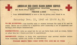American Red Cross Blood Donor Service, Harrisburg Chapter American Red Cross Blood Donor Service, Harrisburg Chapter