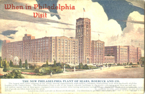 Sears. Roebuck And Co. Philadelphia Pennsylvania